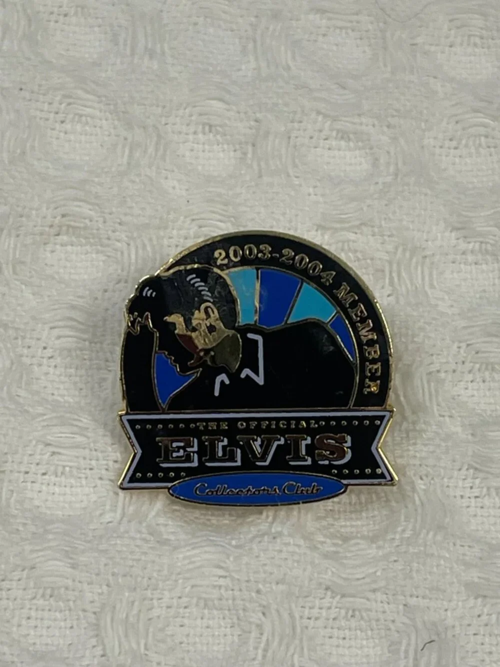 The Official Elvis Member Pin Collectors Club 2003-2004